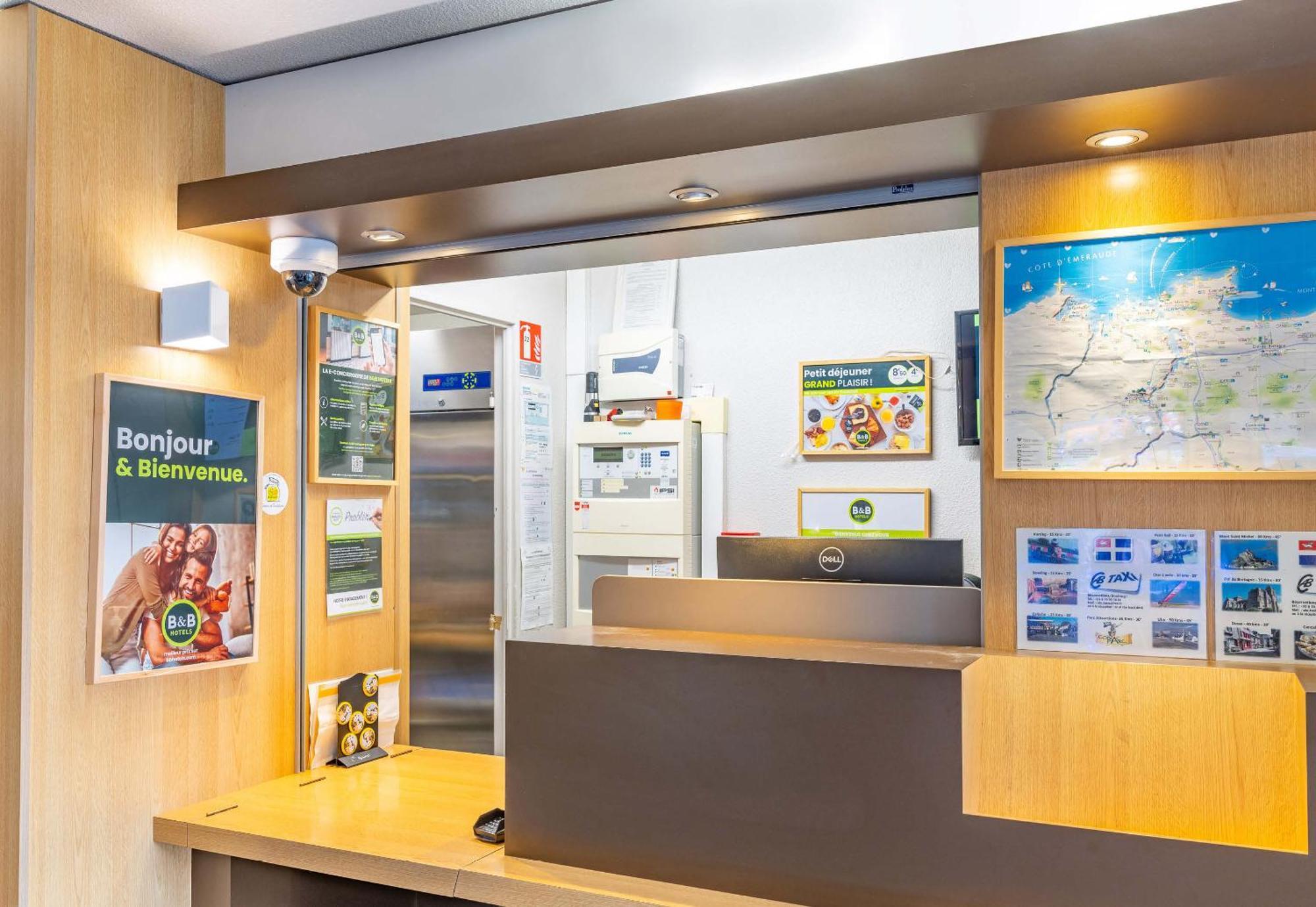 B&B Hotel Saint-Malo Centre Dış mekan fotoğraf